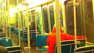 RET Metro Rit Rijtuig 5218 van Beurs naar Oostplein in Rotterdam