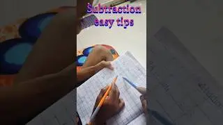 Subtraction easy tipsfor kids #subt #shorts #2025 #activities #kidsactivity#viral #topviralreels