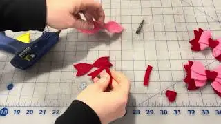 Part 2: How to Assemble Folded Bows | Cricut Felt Bow Tutorial