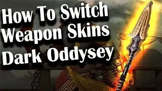 God of War Ragnarok How to change weapon skins to Dark Oddysey