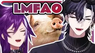 Hakka shares a shocking pig fact to Lucien