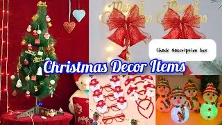Christmas Decor Items&nbsp;Starting from Rs.149 || Make your Home More Beautiful