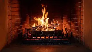 3.5 Hours Fireplace Ambience | No Music, Pure Fire Sounds