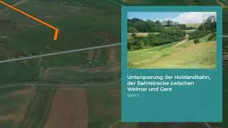SuedOstLink, Abschnitt B, Verlauf der Vorschlagstrasse (&sect; 19 NABEG)