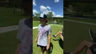 The first guy to wear a hat backwards