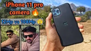 || iPhone 11 pro 12Mp vs 108Mp camera test 🔥|| 12Mp vs 108Mp camera comparison