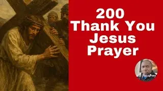 Thank You Jesus Prayer