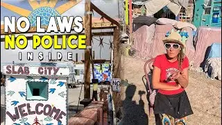 Inside Slab City, the Dark City in the Desert
