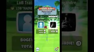 Golf Clash Tropic Kings Tournament Hole 4 PRO Division