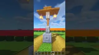 MINECRAFT IDEAS 2: STREET LAMP | FAROL #gaming #memes #shorts