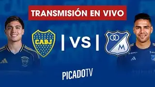 🔵 BOCA VS MILLONARIOS EN VIVO - AMISTOSO DE VERANO - PICADO TV
