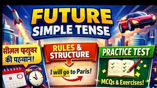Future Simple Tense Complete Topic | Rules, Examples & Practice Test
