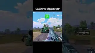 Lambo Vs capsule car 🚘 #shorts #pubgmobile #bgmi