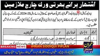 Latest Government Jobs! Canal Division Bahawalpur Class IV Jobs 2024 - Details & Application