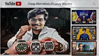 Cheaper Alternatives of Luxury Watches ..!! Don&rsquo;t Miss It..!! #watch #horology 