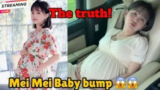 Fans are excited to see yang Mei Mei having a baby bump😱😱