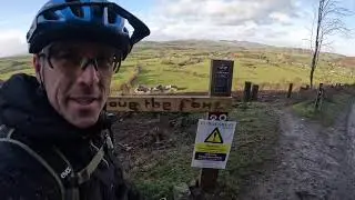Llandegla POV! One Planet Adventure - Winter Mountain Bike Trail Ride