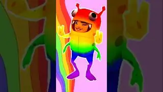 Unlocking Pride Yutani from Rainbow Trail for 50 Keys!!!🌈🌈 @subwaysurfers #gaming #music #barcelona