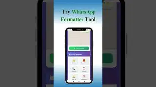 Best WhatsApp Text Formatter for Business | Bold, Italic, Clean Text in Seconds#businessgrowth