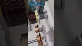 Vacuz High Torque 2.2mm*2 Semi Automatic Big Transformer Bobbin Coil Needle Winding Machine For Sale
