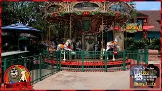 Disney Springs Carousel Ride At Walt Disney World [HD] 2021