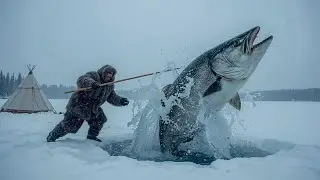 SHOCKING Giant Fish Catch &mdash; The Frozen Tundra Reveals Its Monster!
