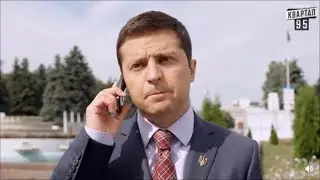 President Zelenskyy in 2015 as President Holoborodko on 