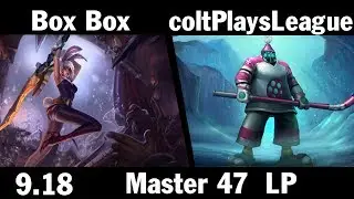 [ Box Box ] Riven vs Jax [  coltPlaysLeague ] Top - Box Box Riven Master 47 LP