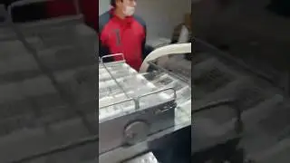 Battering breading machine for chicken nuggets burger patty making