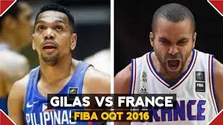 Gilas Pilipinas vs France 2016 FIBA OQT Highlights