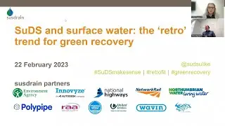 SuDS and surface water - the 'retro' trend for green recovery