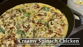 Creamy Spinach-Chicken Recipe