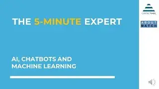 The 5-Minute Expert - AI, Chatbots & Machine Learning