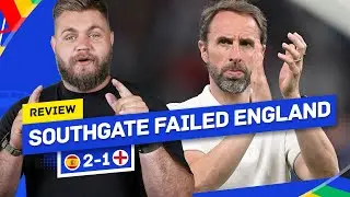 Southgate EXPOSED! FRAUD! Spain 2-1 England EURO 2024 Final REVIEW!