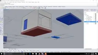 Rhino Beginner Series: Modeling a Small House 02