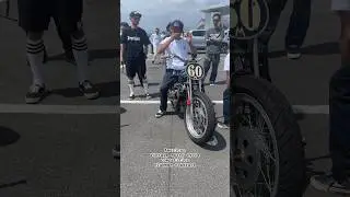 【Harley-Davidson】Japanese amateur vintage race organization AVCC! in the warm-up area #45power