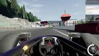 Spa-Francorchamps // Eau Rouge at full speed - BeamNG