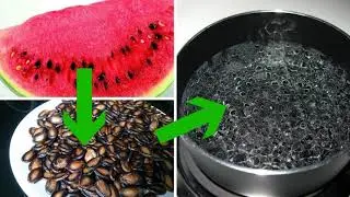 Take WATERMELON SEEDS AND BOIL THEM The RESULTS WILL SHOCK YOU!!