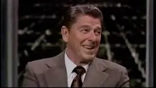 Ronald Reagan with Johnny Carson (1975)