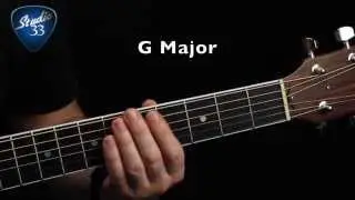 How To Play G Major Chord On Guitar. Beginner Guitar Lesson