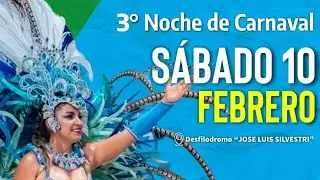 ‼️🤩 Carnaval Federaense 2024 -  Tercera Noche ❤🎊