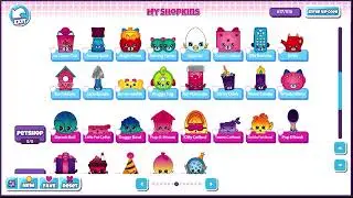 My shopkins collection in shopkins world