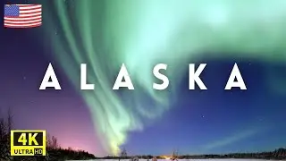 HELLO ALASKA - Beautiful Relaxing Views and Relaxing Music - 4K Video