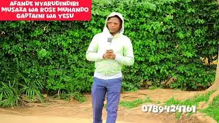 AFANDE Nyrdndri Msz W Rs Mhnd GAPITENI wa Yesu ati UWITEKA IMANA iyo yagukomerecyeze ninawe uzakomor