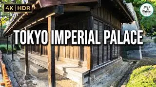 Inside the tokyo imperial palace.4KHDR,HBTWalker.