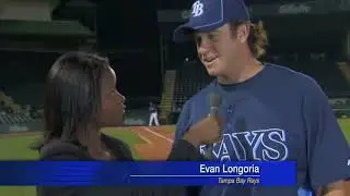Evan longoria catch the baseball!