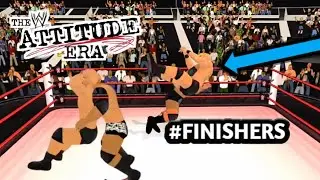 Top 10 WWE Attitude Era Finishers Of All Time|| Wr3d Best Finishers|| #WWE Finshers