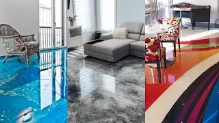 Stunning Interior Epoxy Floor Ideas. Epoxy Floor Decor and Inspiration.