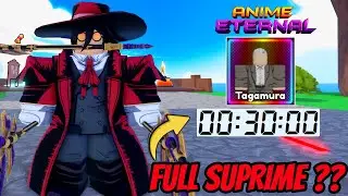 HOW LONG WILL IT TAKE TO FULL SUPREME PETS IN THE LATEST UPDATE OF ANIME ETERNAL!!!