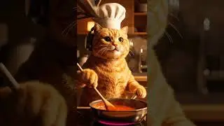 Grinding, cooking, AND dancing&hellip; all in a day&rsquo;s work🥵🔥 #cat  #dance #Relatable2026 #Ai #foryou #fyp